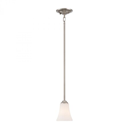 Thomas Treme 1-Light Mini Pendant in Brushed Nickel TC0019217